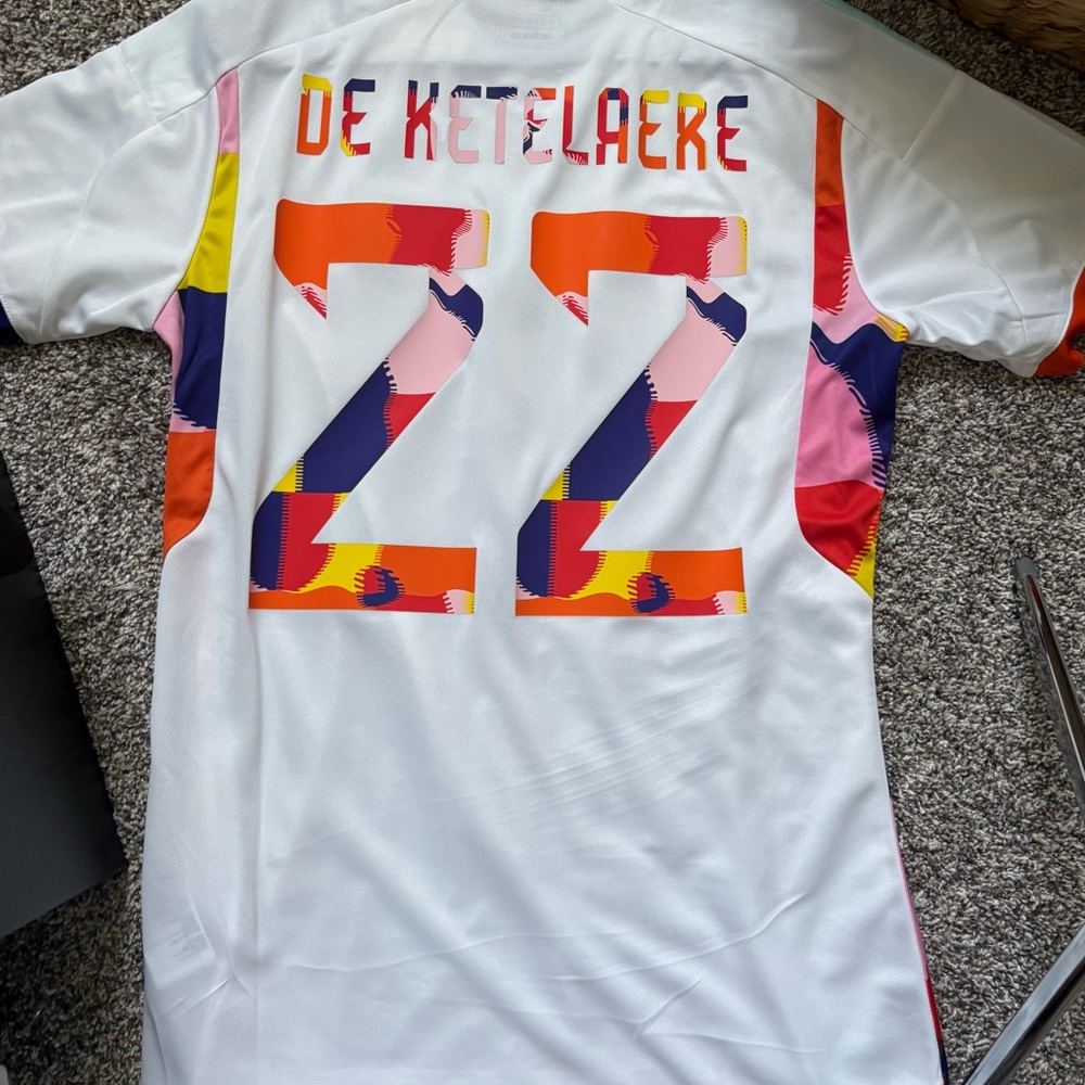 BNWT Adidas Belgium Away 2022 Tomorrowland De ketelere Sz M